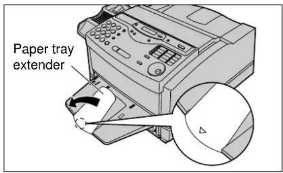 Paper tray extender