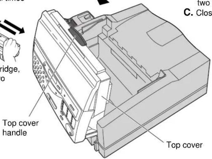 bridge, top Top cover handle top cover two C. Clos