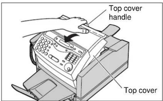 Top cover handle Top cover