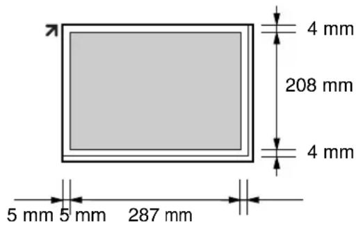 4 mm 208 mm 4 mm 5 mm 5 mm 287 mm