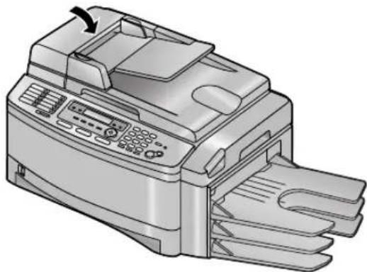 PANASONIC KX-FLB851E - Cleaning the document feeder rollers - 3