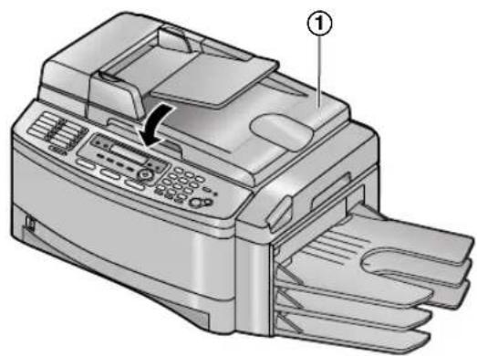 PANASONIC KX-FLB851E - White plate and scanner glasses - 4
