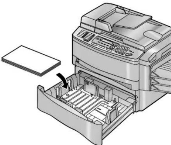 PANASONIC KX-FLB851E - When the recording paper in the paper input tray / the optional input tray is not fed into the unit properly - 3