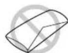 PANASONIC KX-FLB851E - Do not use envelopes with any of the following characteristics (using these may result in paper jams): - 4