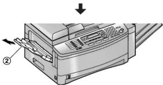 PANASONIC KX-FLB851E - Using the multi-purpose input tray - 3