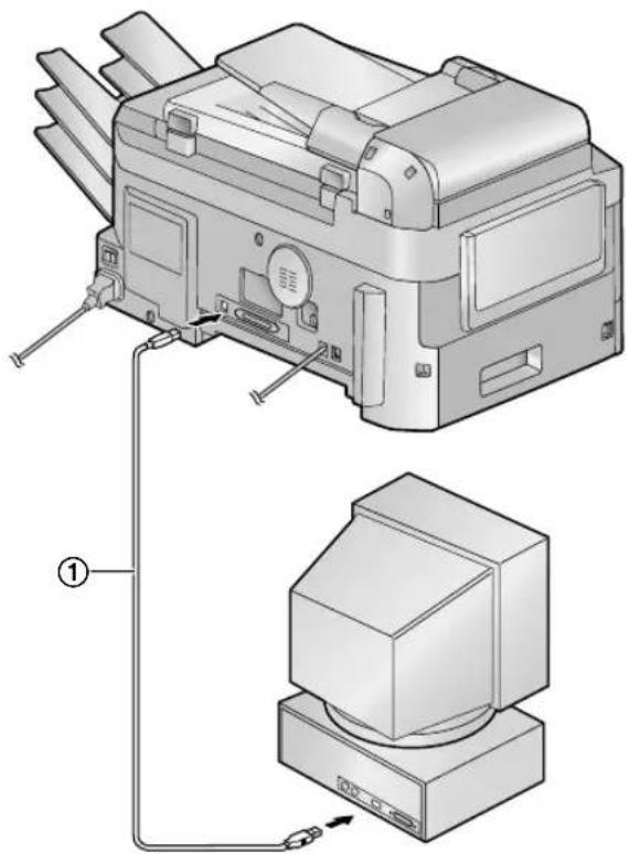 PANASONIC KX-FLB851GR - ① Καλώδιο USB - 1