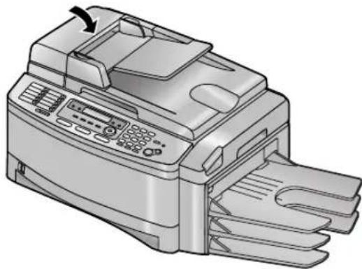PANASONIC KX-FLB851GR - Καθαρισμός των κυλίνδρων του εξαρτήματος τροφοδότησης εγγράφων - 3