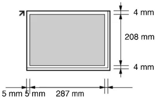 4 mm 208 mm 4 mm 5 mm 5 mm 287 mm