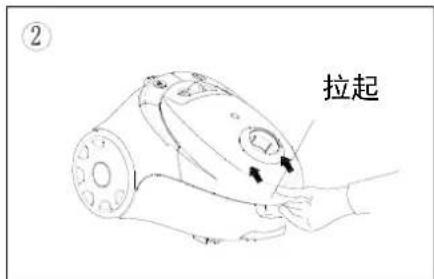 Karuizawa KVC1610 - 如何更換集塵袋 - 1