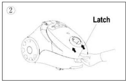 Karuizawa KVC1610 - How to Replace Dust Bag - 1