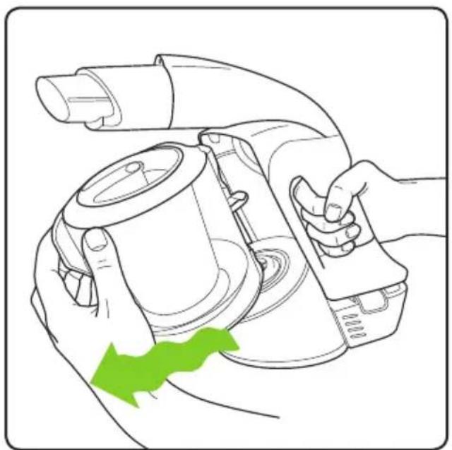 G-TECHNOLOGY Power Floor ATF038 - Emptying the bin - 1