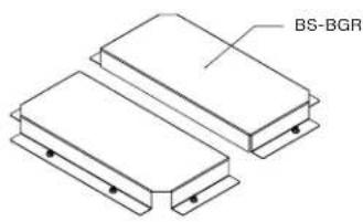 Middle Atlantic BSPN-45-32 - caster base / inner platform base basic dimensions - 4