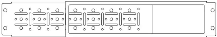 Middle Atlantic LBFR-1626-T - TELESCOPING LACER BAR - 2
