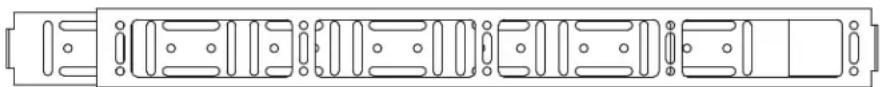 Middle Atlantic LBFR-1626-T - TELESCOPING LACER BAR - 3