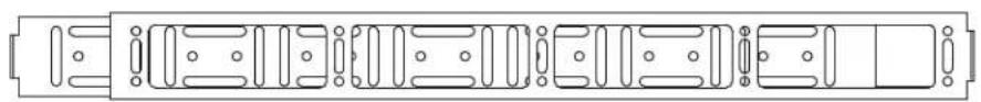 Middle Atlantic LBFR-2036-T - TELESCOPING LACER BAR - 3