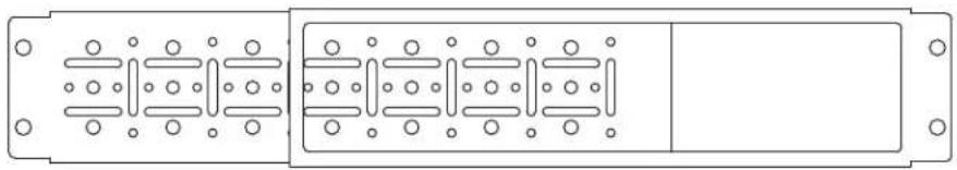 Middle Atlantic LBFR-3650-T - TELESCOPING LACER BAR - 2
