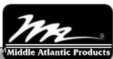 Middle Atlantic TS1022 - OF USEABLE USEABLE RACK MILLWORK OPENING - 15
