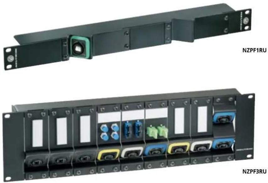 Neutrik NO12MBB6D-A - 19" D-Shape Z-Panels & Plates - 1