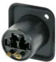 Neutrik NO12MBB6D-A - Chassis Connector - 2