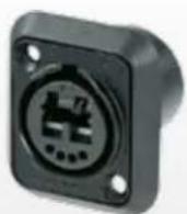 Neutrik NO12MBB6D-A - opticalCON® CHASSIS CONNECTORS - 5