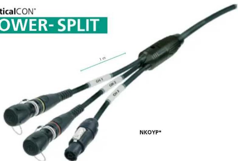 Neutrik NO4MBB2D-A - SPLIT & POWER SPLIT Cables - 2