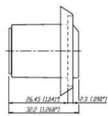 Neutrik NO4MBB2D-A - Chassis Connector - 4