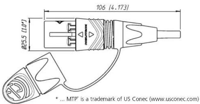 Neutrik NO4MBB2D-A - Cable Connector Assembly - 3