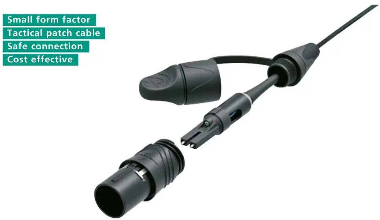 Neutrik NO4MBB2D-A - opticalCON® LITE CABLE CONNECTORS - 2