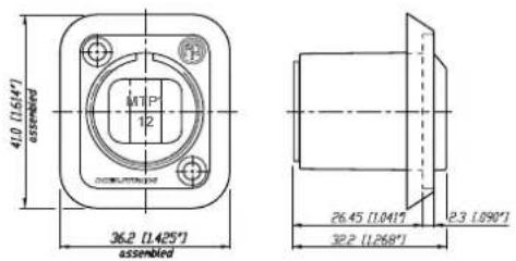 Neutrik NO4SABB4D-A - Chassis Connector - 3