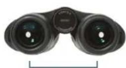 Vortex Crossfire CF-4303 - Adjust the interpupillary distance - 1