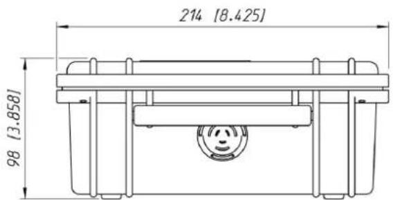 Neutrik NO4SBB2D-PM-A - Design & Dimensions - 1