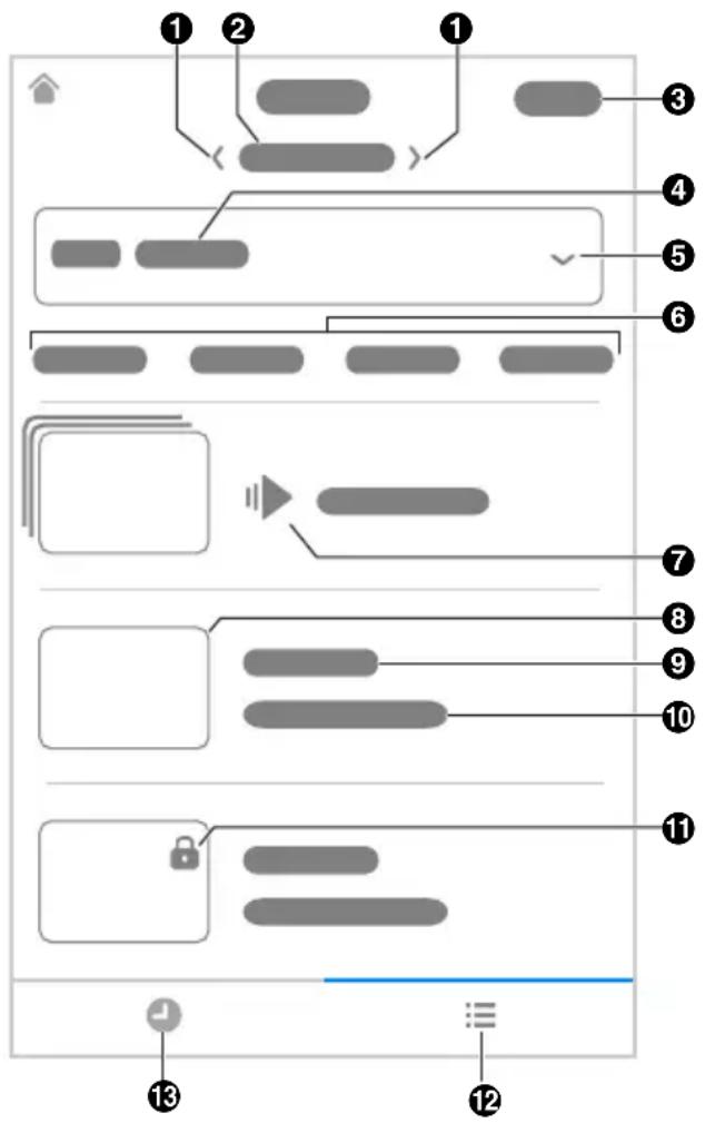 PANASONIC KX-HN7003 - Viewing the recording list screen - 1