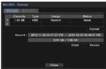Hanwha SRM-872P - Set Storage - 1