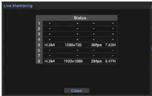 Hanwha SRM-872P - Live Monitoring - 1