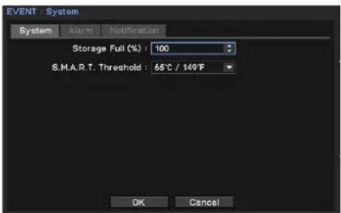 Hanwha SRM-872P - System Notification - 1
