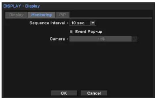 Hanwha SRM-872P - Channel popup by Event - 1