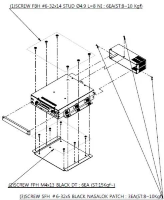 Hanwha SRM-872P - Disassemble Brackets - 2