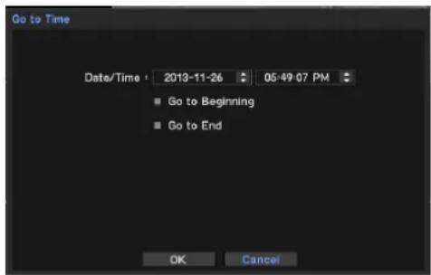 Hanwha SRM-872P - Time search (Go to Time) - 1