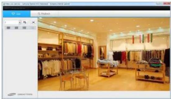 Hanwha SRM-872P - Web client access - 2