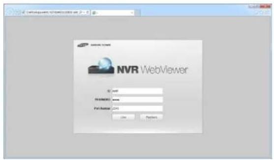 Hanwha SRM-872P - Web client access - 1