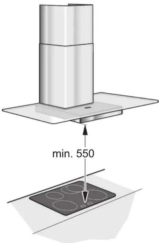 min. 550