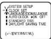 PANASONIC PV-C923 - AJUSTE DE RELOJ MANUAL - 2