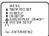 PANASONIC PV-C923 - DAYLIGHT SAVING TIME SETTING - 1