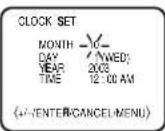 PANASONIC PV-C923 - AJUSTE DE RELOJ MANUAL - 3