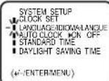 PANASONIC PV-C923 - SELECCION DE IDIOMA EN PANTALLA - 2