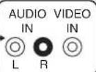 PANASONIC NV-VP31EE - Audio/Video Output Sockets - 2