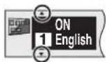 PANASONIC NV-VP31EE - Change the setting with [▲▼]. - 1