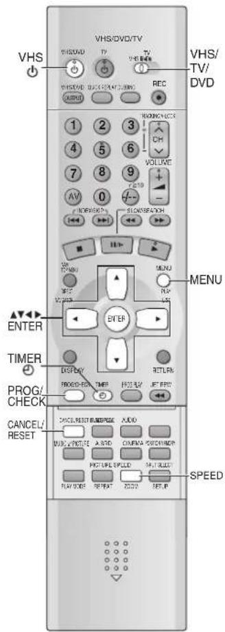 PANASONIC NV-VP31EE - Timer Recording - 1