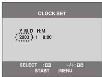 PANASONIC NV-VP31EE - CLOCK SET - 1
