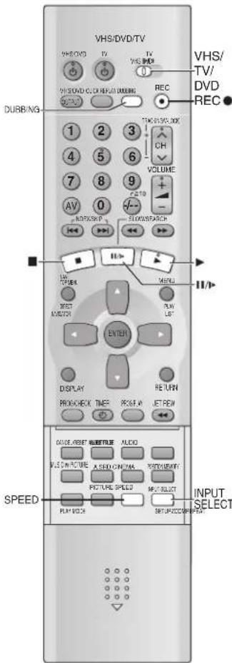 PANASONIC NV-VP31EE - Recording from DVD to VHS - 1